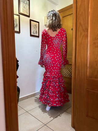 Vestido Flamenca Rojo