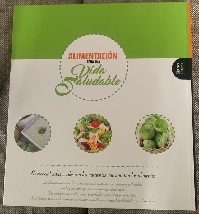 Libro Alimentación vida saludable