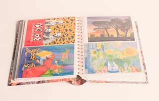 albun decorativo  de postales