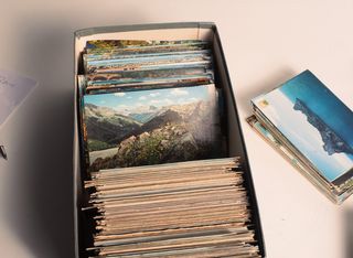 lote de 500  postales aproximadamente