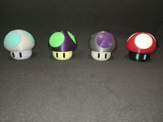 Super Mario Bross Seta Figura Bote