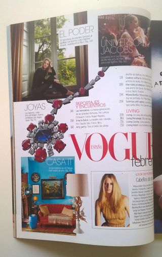 LOTE 4 REVISTAS DE MODA DEL AÑO 2008