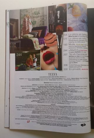 LOTE 4 REVISTAS DE MODA DEL AÑO 2008