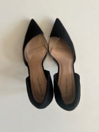 Zapatos vinilo Bershka