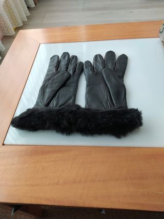 Guantes de fiesta de piel