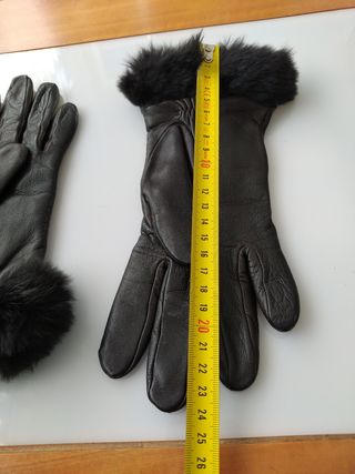 Guantes de fiesta de piel