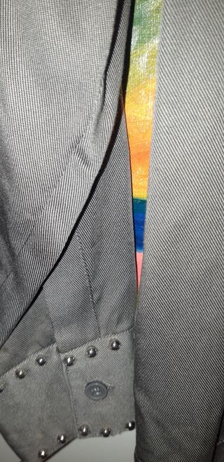 Camisa Twin Set caqui de tachuelas