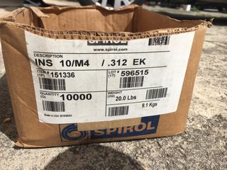 Insertos autorroscantes formadores de roscas