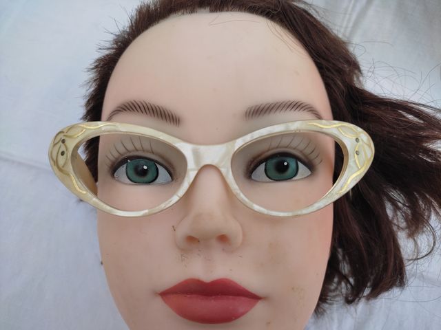 elegante montatura occhiali da donna in celluloide