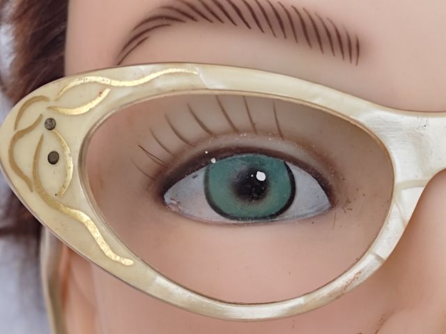 elegante montatura occhiali da donna in celluloide