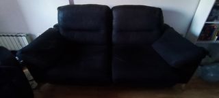 sofá + sillón reclinable