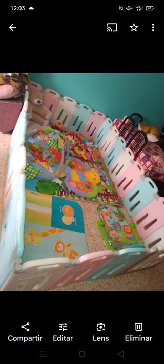 2 parque infantil plegable