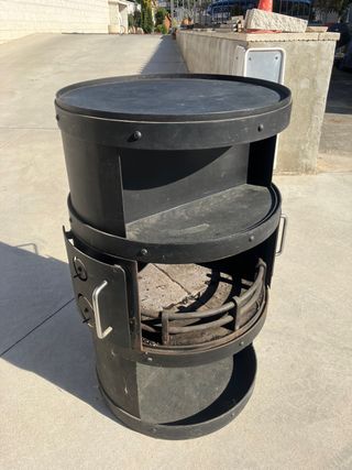 Estufa de leña Danesa