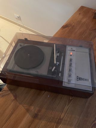 Tocadiscos y Altavoces antiguos, vintage