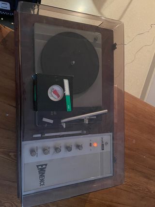 Tocadiscos y Altavoces antiguos, vintage