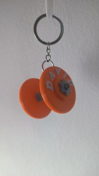 Llavero Mancuerna personalizado