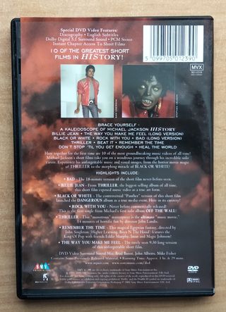 MICHAEL JACKSON - 2 DVDs. + 1 CD.