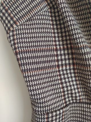 Vestido - pantalón cuadros 