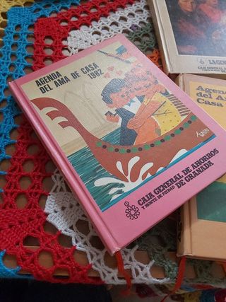 Libro agenda del ama de casa 1982