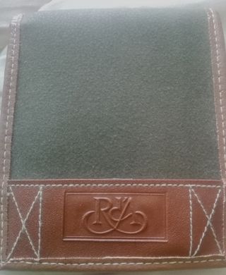 Carteras billeteras cuero y velcro