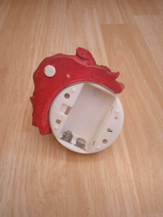 Lámpara bruja a pilas