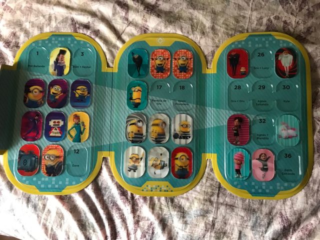 Gru 3 mi villano favorito álbum Cromos Dia