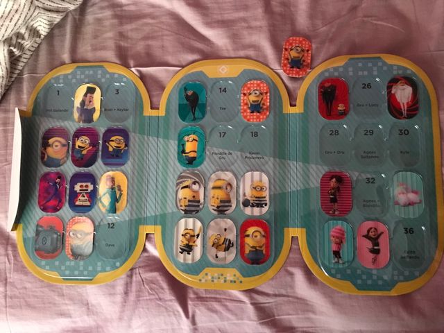 Gru 3 mi villano favorito álbum Cromos Dia