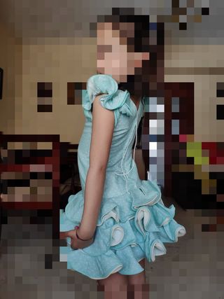 Traje flamenca niña corto