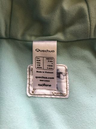 Abrigo chaqueta cazadora talla 5 años