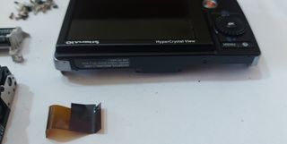 pantalla y objetivo olympus stylus 9010