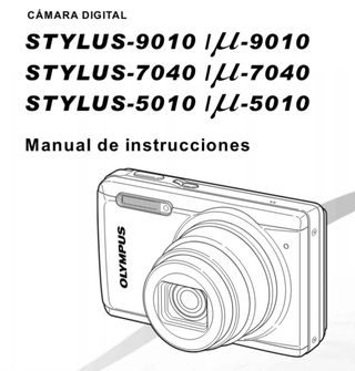 pantalla y objetivo olympus stylus 9010