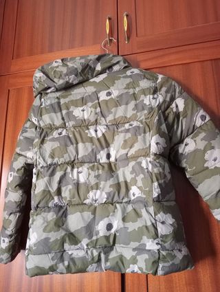 anorak niña camuflaje