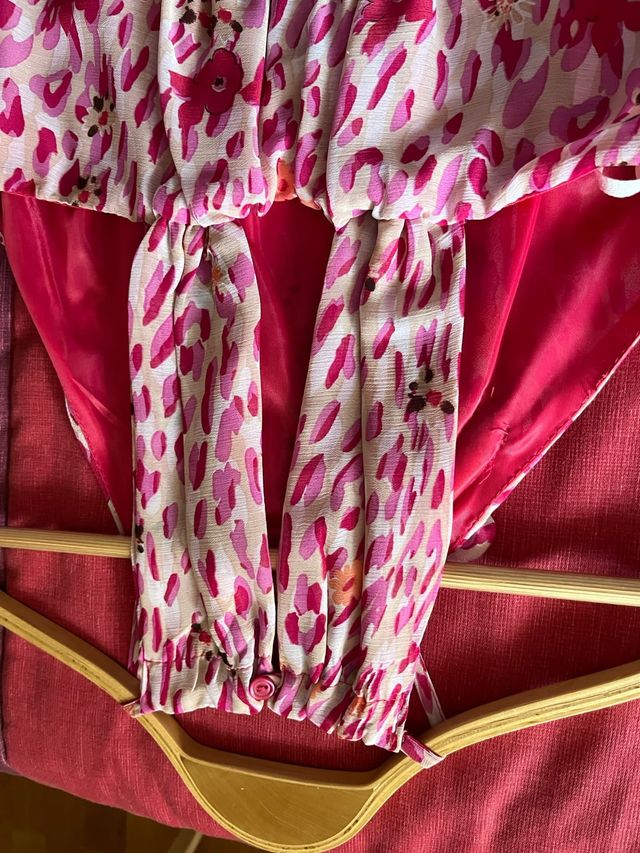 Vestido cóctel fiesta estampado