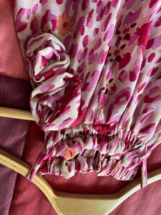 Vestido cóctel fiesta estampado