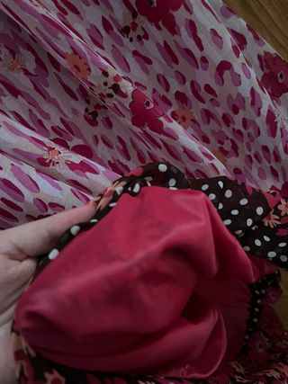 Vestido cóctel fiesta estampado