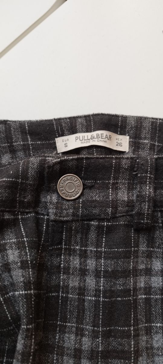 Falda estampado cuadros