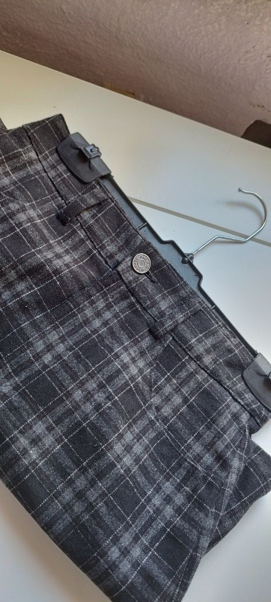 Falda estampado cuadros