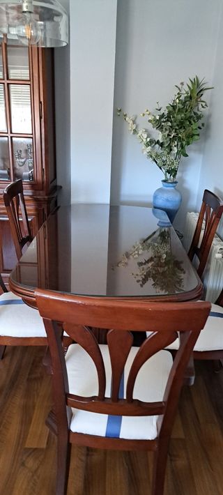 Mesa de comedor de Madera de Roble.