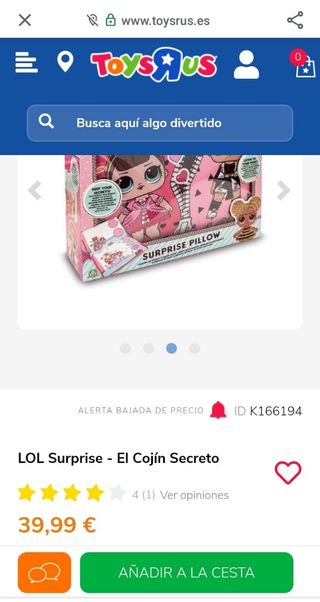 LOL Surprise - El Cojín Secreto NUEVO