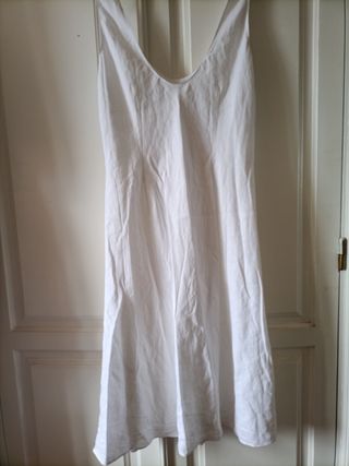 vestido blanco ibicenco