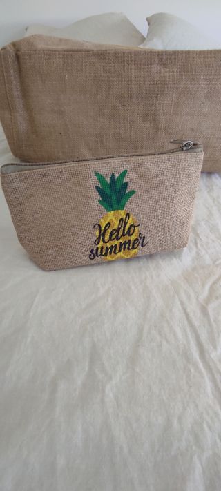 Capazo playa + neceser