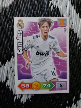 CROMO CANALES REAL MADRID