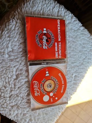 CD de operación Triunfo contagiate de música