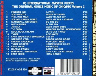 Original House Music Of Chicago Vol 1+2+3 CD