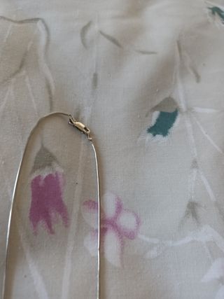 gargantilla de plata