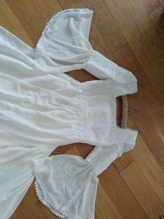 traje de novia. 