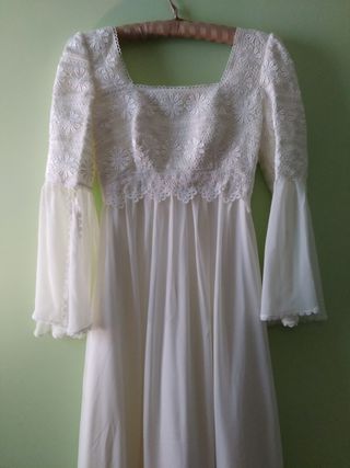traje de novia. 