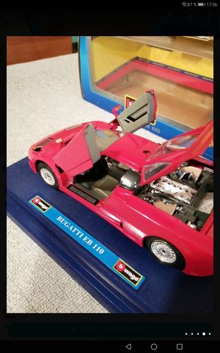 MAQUETA BUGATTI EB 110