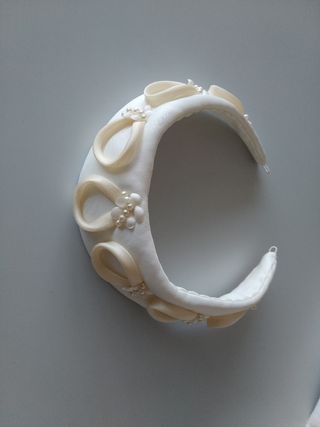 Diadema de novia.