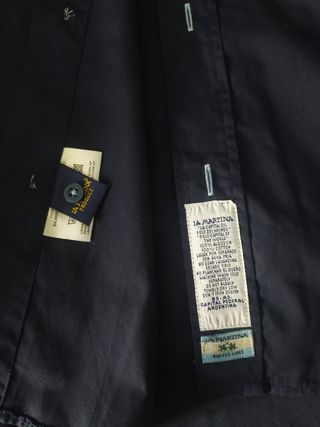 Camisa hombre La Martina azul marino